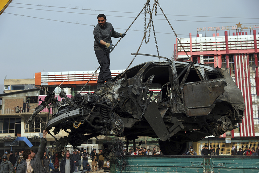 Large car bomb kills 9 in Afghan capital, official says - Vimarsana News