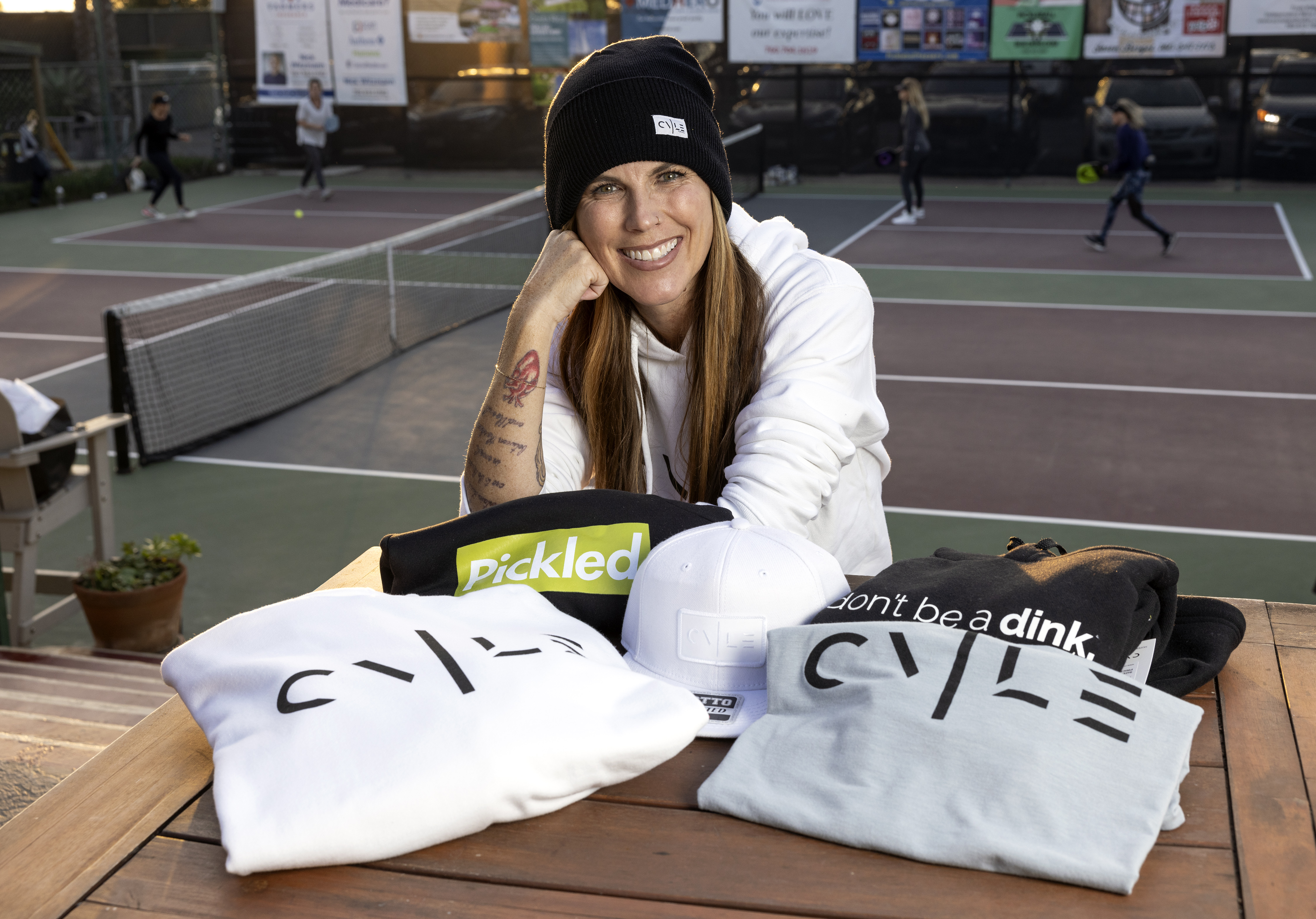 A San Diego business makes pickleball apparel with a message — 'don't be a dink' - Vimarsana News