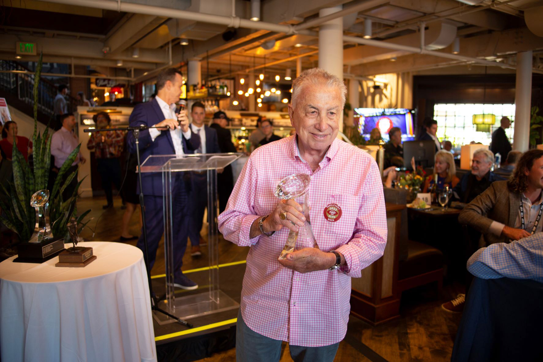 The Crowd: Cannery owner named Hero Beyond the Hashmarks during Irrelevant Week - Vimarsana News