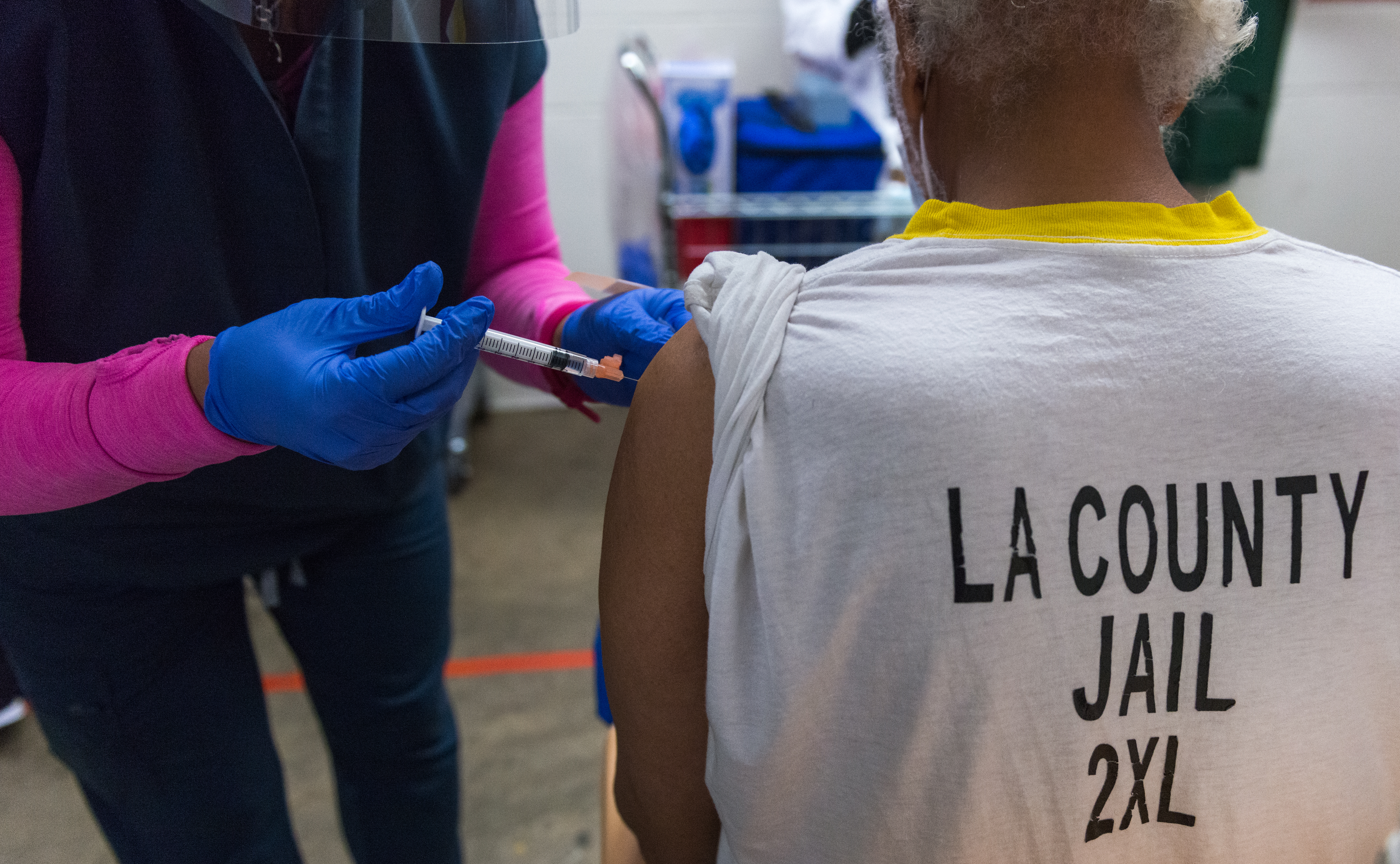Some jail inmates seek vaccinations — to get to state prison - Vimarsana News