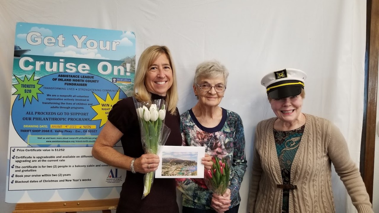 Assistance League's cruise raffle raises $4,000 ...community events - Vimarsana News