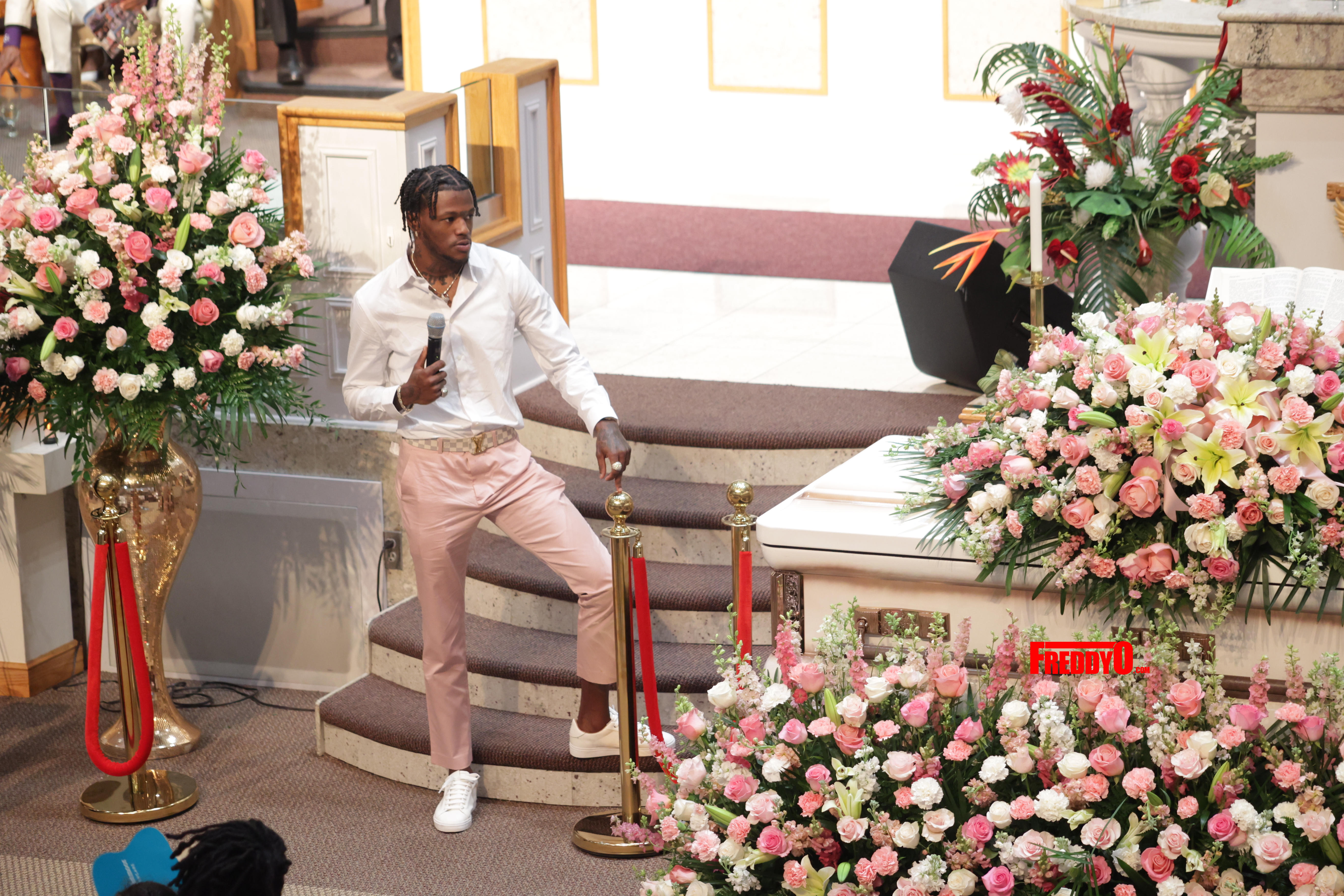 DC Young Fly eulogized his partner Ms Jacky Oh on Saturday - Vimarsana News