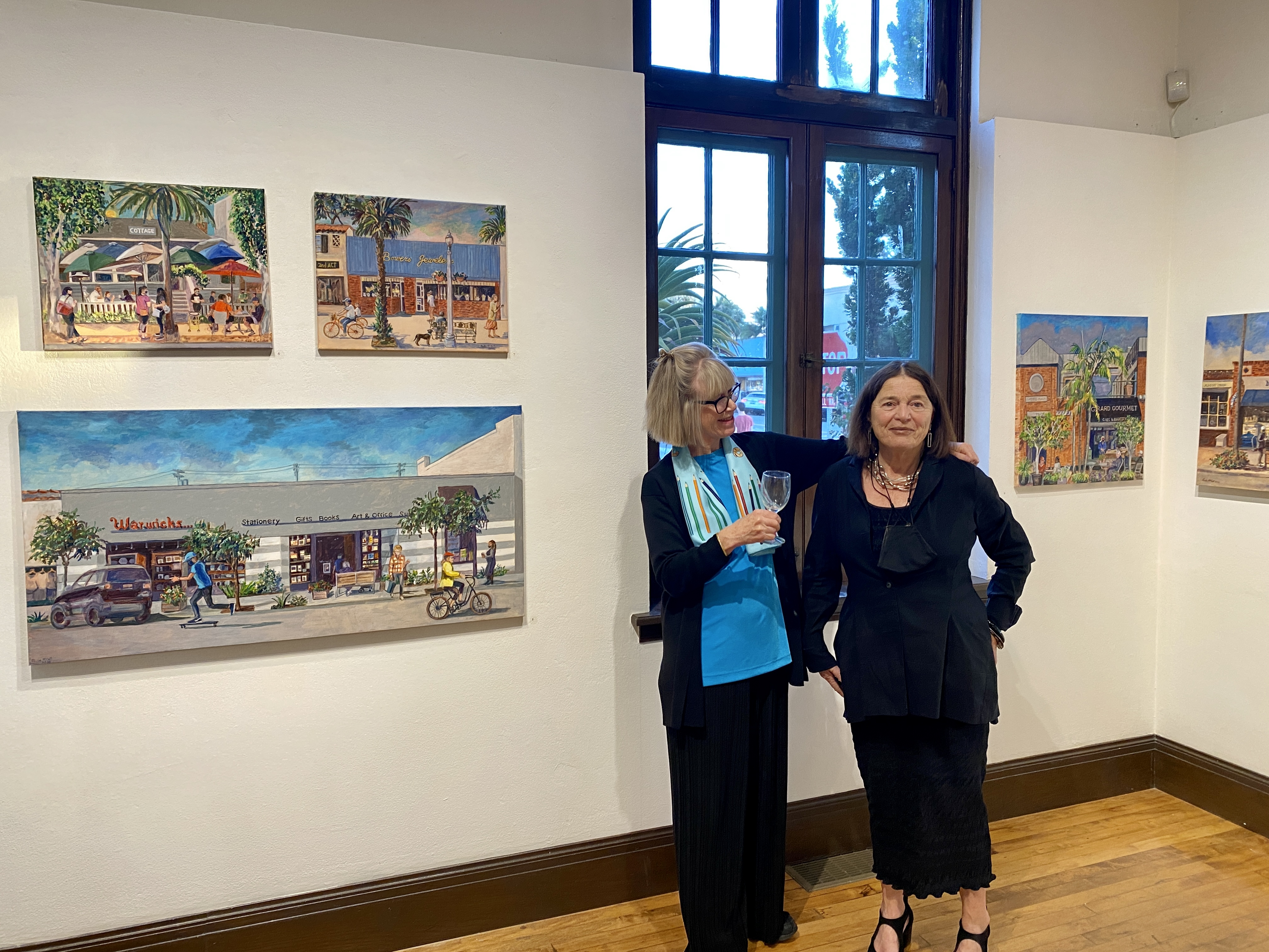 Athenaeum opens exhibit for La Jolla artist Paula McColl with first reception in over a year - Vimarsana News