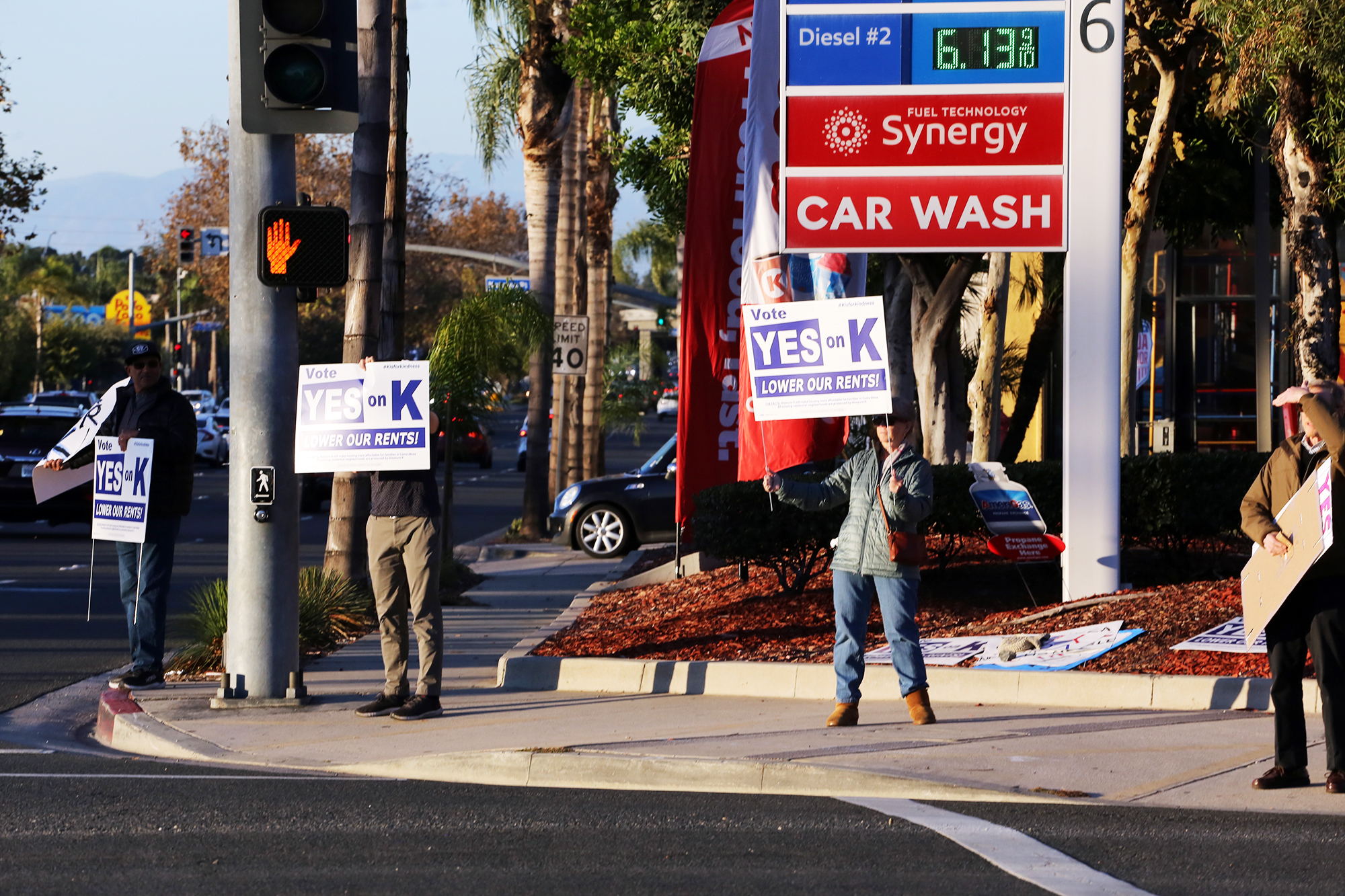Costa Mesa's Measure K supporters rally in final push before Election Day - Vimarsana News
