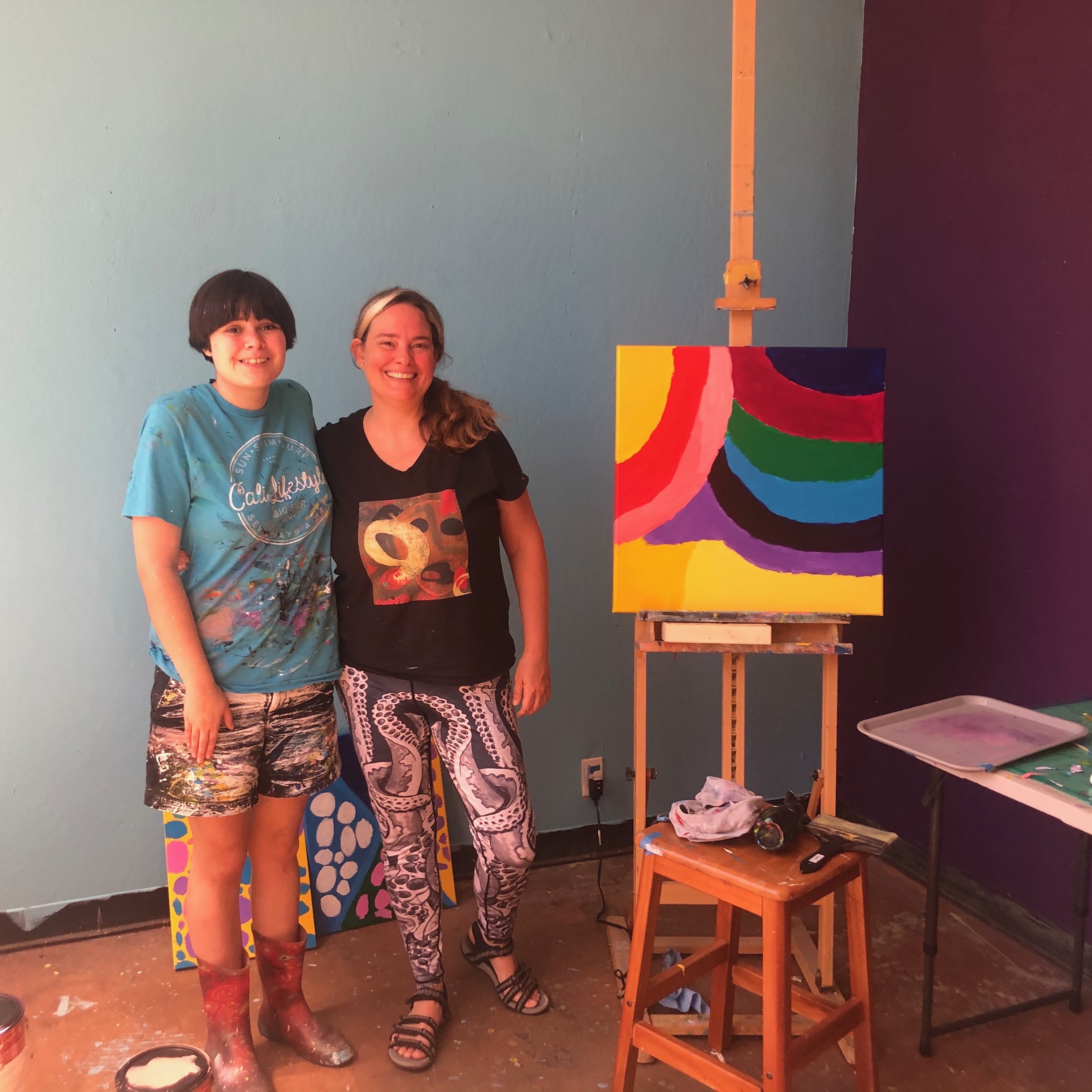La Jolla's Fresh Paint Gallery hosts 'Radical Inclusion' show featuring autistic artist and her mentor - Vimarsana News