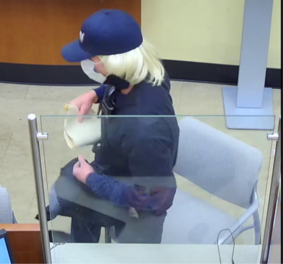 Authorities searching for bank robbery suspect wearing blond wig - Vimarsana News