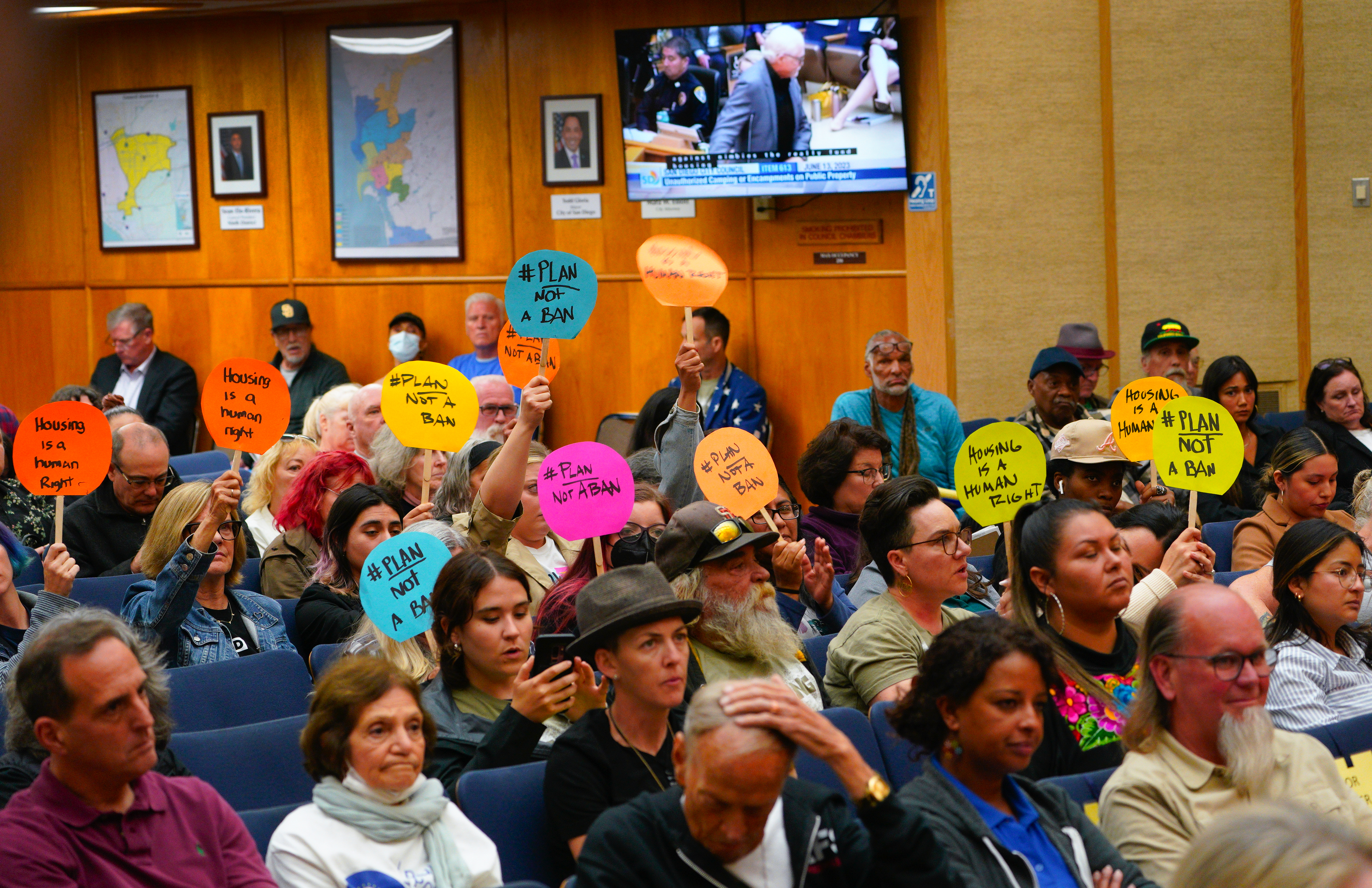 Divided San Diego City Council passes controversial homeless encampment ban - Vimarsana News
